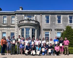 Teagasc hosts group of advisors from Europe for the Young EUFRAS Training and Mentorship Programme