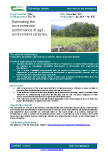 Estimating the environmental performance of agri-environment schemes – 5260