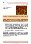 Secondary cheese processing – 5451