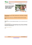 Aerial contamination in beef, pork and lamb abattoirs – 5415
