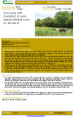 Surveying and modelling of seminatural habitat cover on farmland – 5729