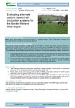 Evaluating alternate pasture based milk production systems for the Border Midland West region – 5500
