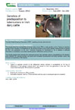 Genetics of predisposition to tuberculosis in Irish dairy cattle – 5499
