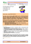 Development of food ingredients for modulation of glycemia – 5590