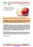 Novel fruit products from apples and other tree fruit (IsaFruit) – 5548
