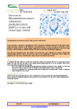 Survival of Mycobacterium avium ssp paratuberculosis (MAP) in a raw milk smear type cheese – 5654