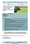 Genetics of improved health, fertility, grass intake and feed efficiency in Irish dairy cattle – 5666