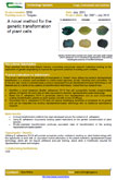 A novel method for genetic transformation of plant cells – 5630