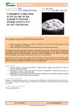 Investigation of stickiness of milk powder for the purpose of improved process control in milk powder manufacture – 5632
