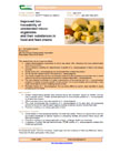 Improved biotraceability of unintended microorganisms and their substances in food and feed chains – 5691