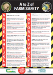 A to Z Farm Safety Poster