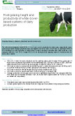 Post-grazing height and productivity of white clover-based systems of dairy production – 5676