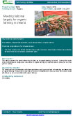 Meeting national targets for organic farming in Ireland – 5934