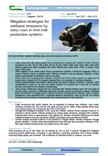 Mitigation strategies for methane emissions by dairy cows in Irish milk production systems – 5781