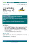 A micro level analysis of the Irish agri-food sector: lessons and recommendations from Denmark and the Netherlands – 5818