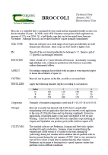 Broccoli Technical Note