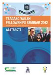 Teagasc Walsh Scholarship Book of Abstracts 2012