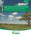 Agri Environment Conference Proceedings 2012