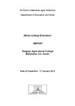 Ballyhaise Whole College Evaluation Report