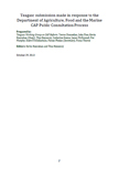 Teagasc submission made in response to the Department of Agriculture, Food and the Marine CAP Public Consultation Process