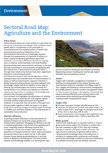 Sectoral Road Map: Agriculture and the Environment
