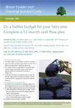Winter Fodder and Financial Survival Guide