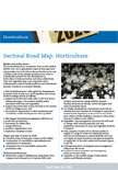 Sectoral Road Map: Horticulture