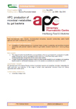 APC: production of microbial metabolites by gut bacteria – 5274