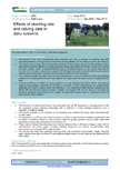 Effects of stocking rate and calving date in dairy systems – 5891