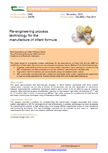 Re-engineering process technology for the manufacture of infant formula – 5949