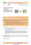 Water activity control and texture stabilisation of high protein snack bars – 5951