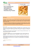 Novel Strategies for Optimization of Cheddar Cheese Manufacturing Process – 5952