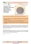 Improved whey permeate drying using high pressure gas/liquid dosing during spray atomisation – 5986