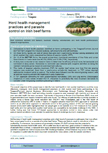 Herd health management practices and parasite control on Irish beef farms – 6134