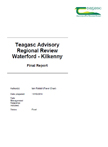 2014 Advisory Regional Review of the Waterford / Kilkenny Region