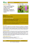 Improving the targeting of agri-environment schemes: the distribution of plants of conservation concern in Ireland – 6017