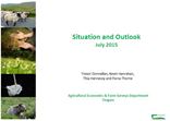 Situation and Outlook 2015