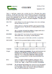 Celery Technical Note 2016