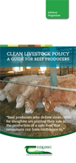 Clean Livestock Policy – Beef