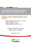 Finishing Store Lambs on Autumn Pastures and on All-Meal Diets