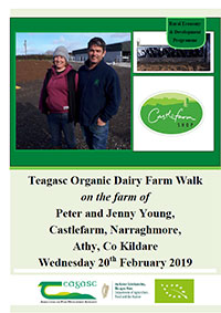 Organic Dairy Farm Walk on the farm of Peter and Jenny Young