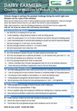 Measures to reduce GHG emissions on dairy farms – Checklist