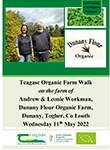 Andrew and Leonie Workman – Organic Cereals & Milling Flour Farm Walk