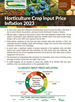 Horticulture Crop Input Price Inflation 2023