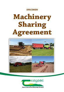 Specimen Machinery Sharing Agreement