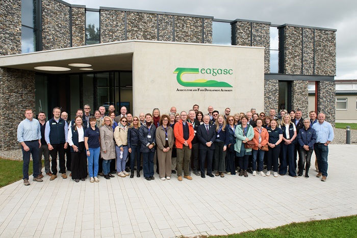 EU Organic Ambassadors visit Teagasc Johnstown Castle to see latest organic farming research