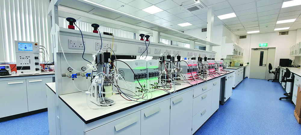 The bioprocessing lab