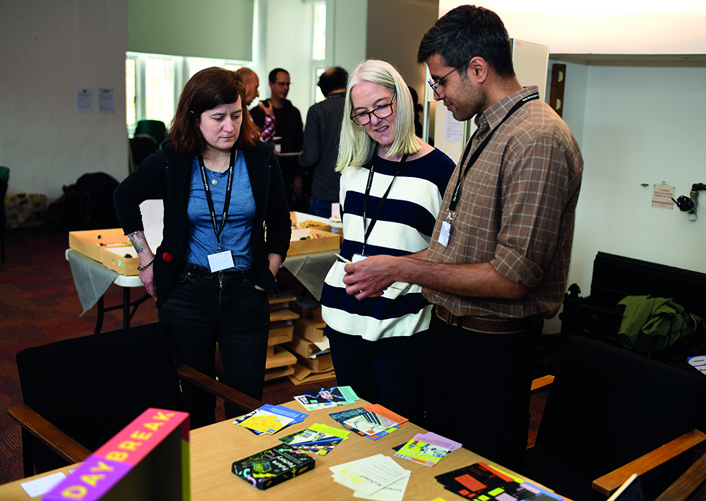 Scientists discuss the use of games to communicate science