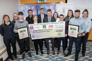 Esther Walsh and Anne Keane, Co. Waterford, Munster Regional Winners of the Pasture Progress Awards 2025, 