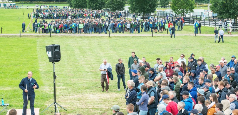 crowd at moorepark open day 2023